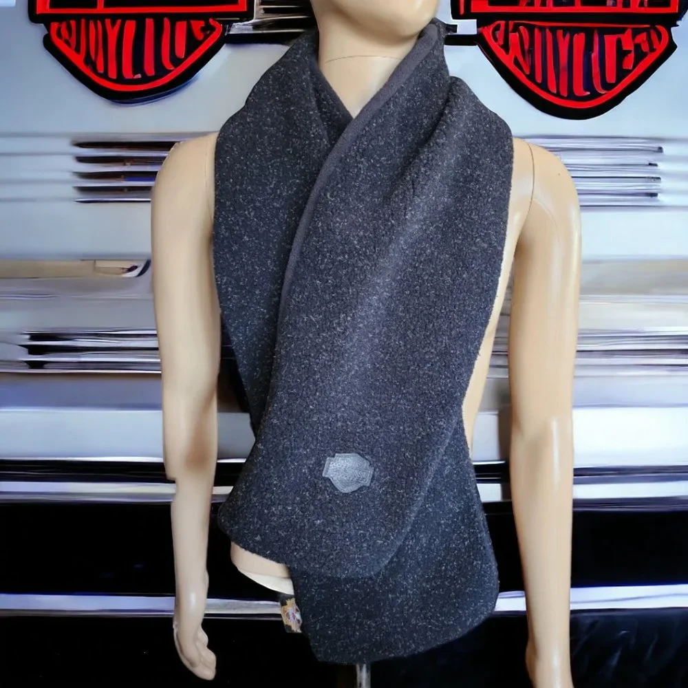 HARLEY DAVIDSON Black Fleece Universal Winter Scarf